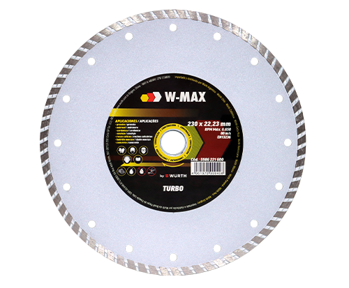 WMAX DISCO DIAMANTADO TURBO 9